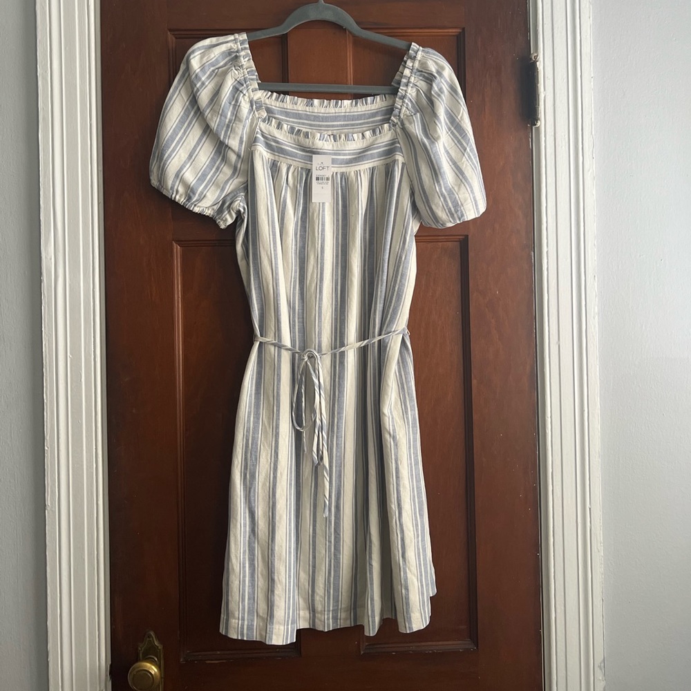 NEW Loft Swing dress with tie